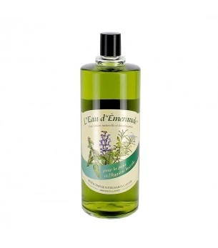 Bouteille d’eau d'émeraude de l’Abbaye ND de Bouzy la Forêt